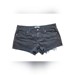 Victoria Secret PINK Black Cut Off Shorts Size 8